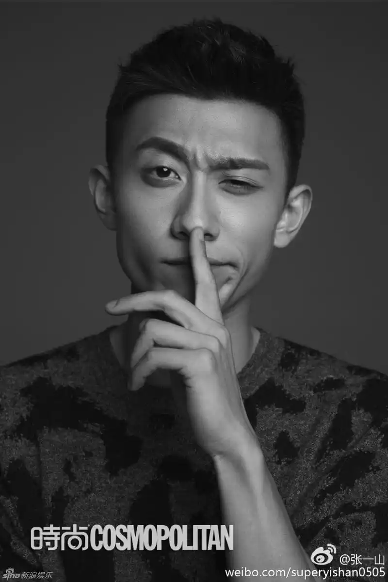 张一山最新写真变身硬汉小生