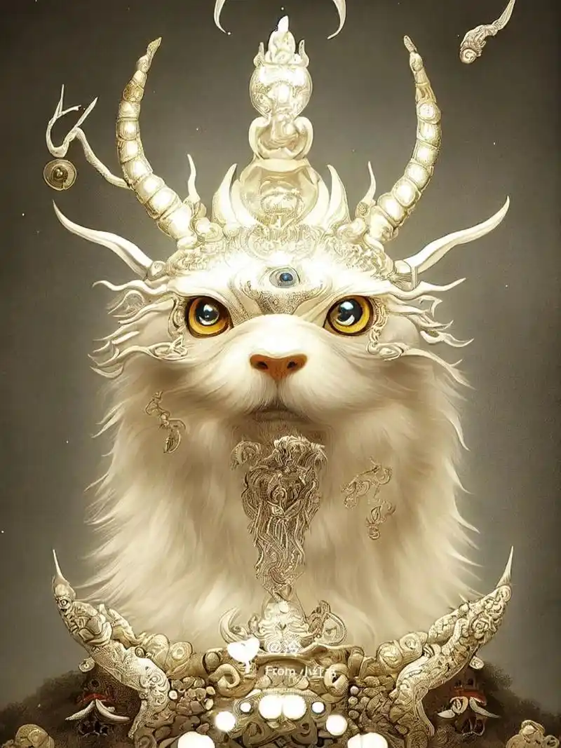 神兽白泽/祥瑞辟邪 霸气神兽白泽,是祥瑞之兽,能让人逢凶化吉,快来