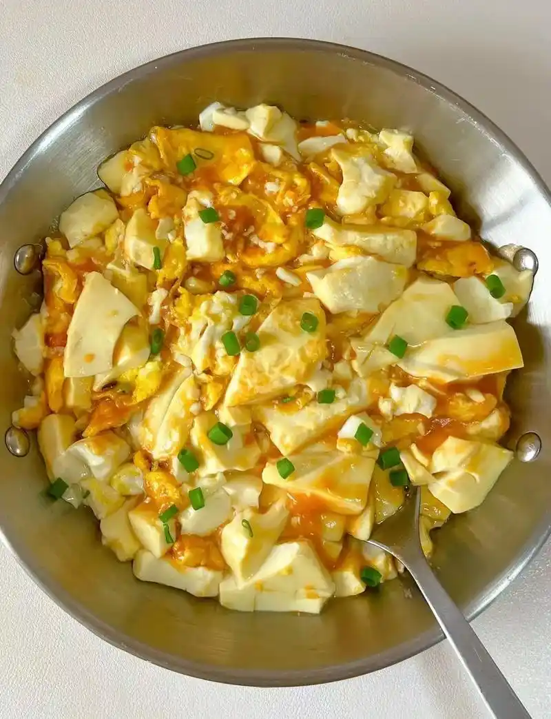 挑战50道减脂餐做法d34鸡蛋内酯豆腐.破防了,真没想到内脂 - 抖音