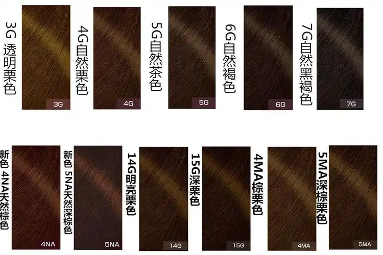 日代 现货 正品 染发剂bigen美源白发染发剂4g 5g 4ma 5ma 6g 7g