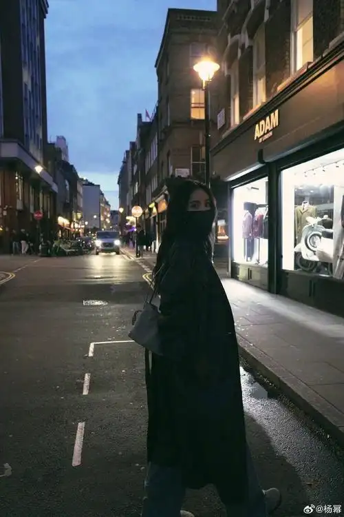 杨幂又来分享生活照了这次晒了海和椰树林真的好有生活气息