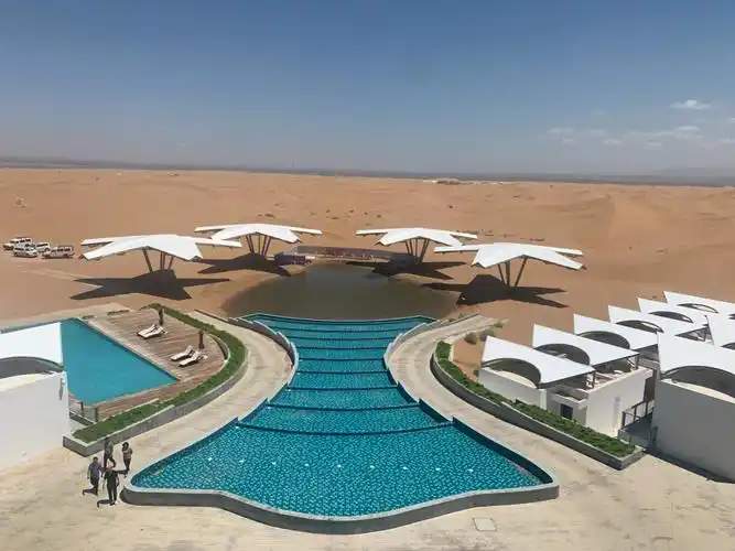 超棒的住宿服务体验～星星99酒店90二楼360度沙漠全景～非常nice