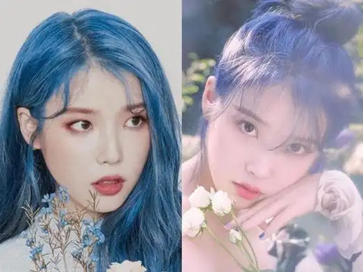 2019适合的新发色iu同款渐变星空紫