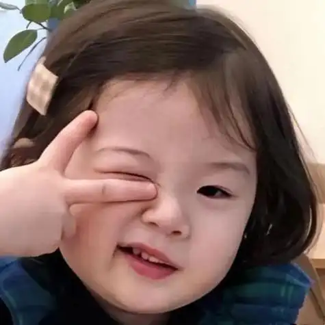 小女孩搞笑头像女