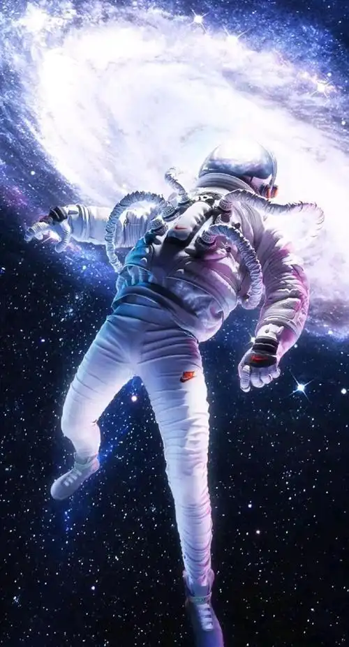 有趣的宇航员手机壁纸,让我们一起当上太空人