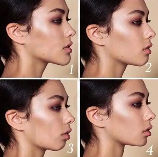 4种下巴你最喜欢哪一种,请在底下留下你的数字呦