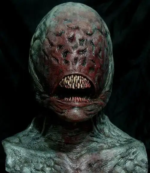 latex◇墨西哥代购 手作款午夜恶魔乳胶恐怖地狱万圣节怪物面具