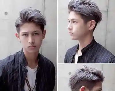 男生一九开偏分发型图片男生一九分偏分斜刘海