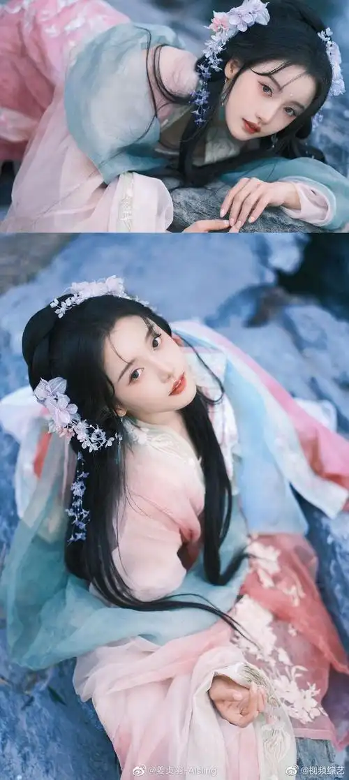 姜贞羽双草芬芳时端午节随拍来咯美目流转