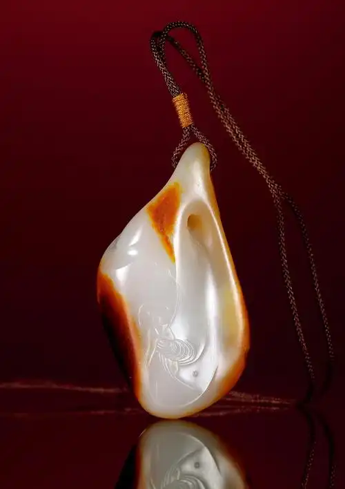 王一卜(b.1983)梵音袅袅 白玉挂件