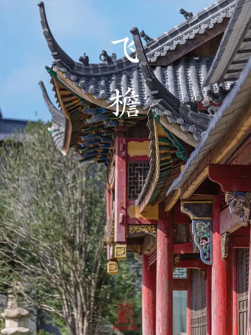 【古建筑之美——飞檐】飞檐是中国传统建筑中的重要元素,它不仅 - 抖
