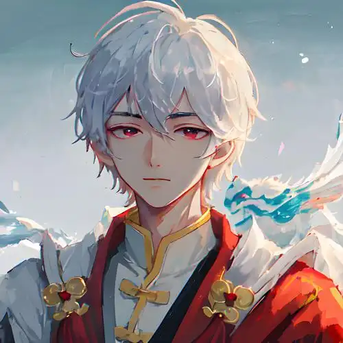 漫画男头像冷酷帅气