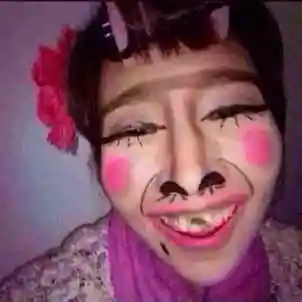 女生头像丑妆_头像图片_扣扣乐园