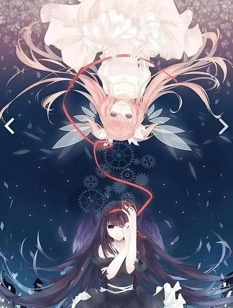 找一个天使和恶魔的素材最好是天使和恶魔背靠背的成图有的发我qq上来