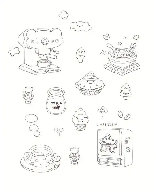 速写  #可爱小物件  #procreate  #ipad画画