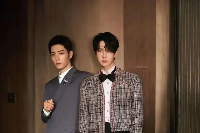 王一博银发撕漫感大片曝光和肖战是什么关系