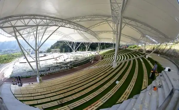360度的全景露天户外会场