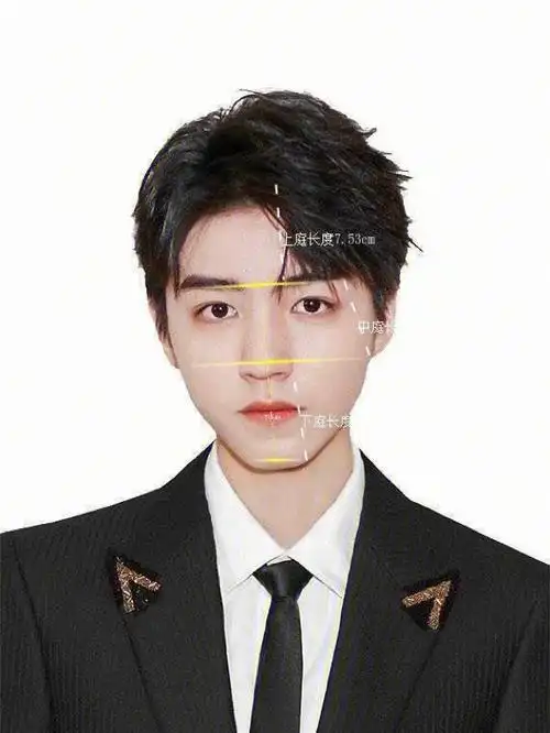 那么王俊凯就是少年感的后缀03小凯的脸型是标准的瓜子脸,脸型较窄