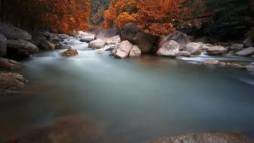 清秀的河流风景高清宽屏桌面壁纸高清大图预览1920x1080_风景壁纸下载