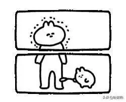 沙雕表情包简笔画兔兔表情包