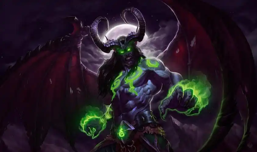 魔兽世界同人 伊利丹