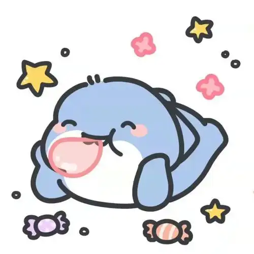 鲨鱼头像一些可爱的肥肥鲨