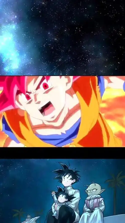 龙珠超第十二集:悟空继续大战比鲁斯,宇宙都快爆炸了,也太强了