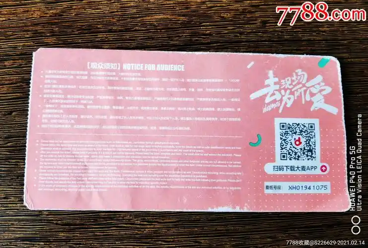 薛之谦2018深圳演唱会票根-晚会/演出门票-7788陶瓷