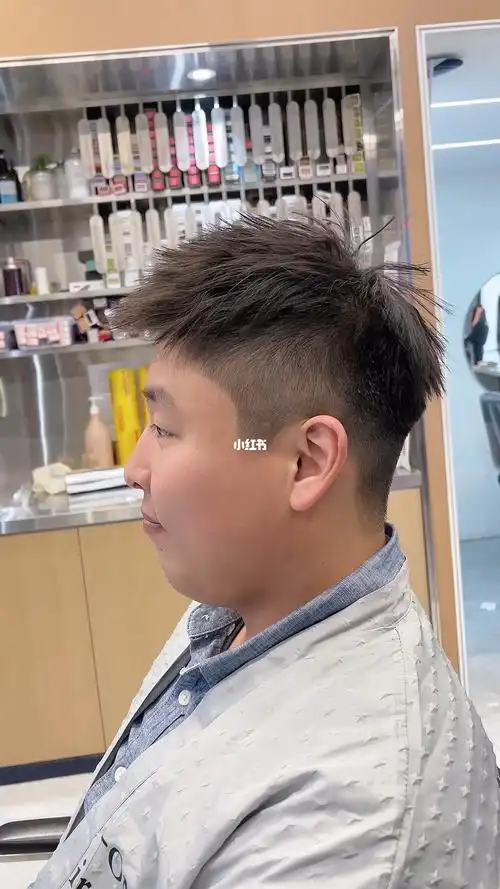 男士造型烫把头顶发根烫蓬松越乱越好凌乱的美免打理烫发造型烫