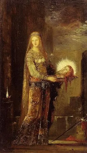 《莎乐美》(salome),作者居斯塔夫·莫罗(gustave moreau).