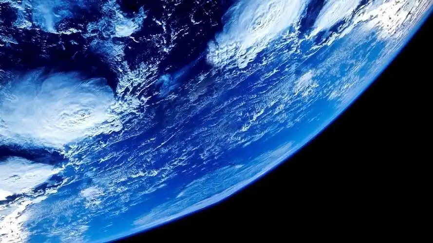 从太空看地球-宇宙摄影壁纸