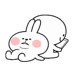表情| line上的「被宠坏的兔子」动态表情包(2)