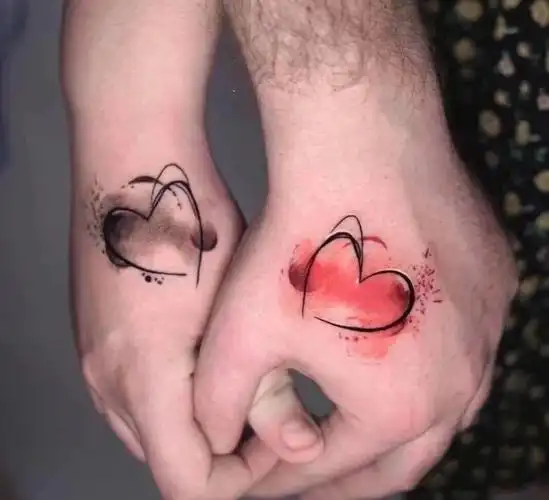 把爱情留在皮肤上的情侣纹身图片9张