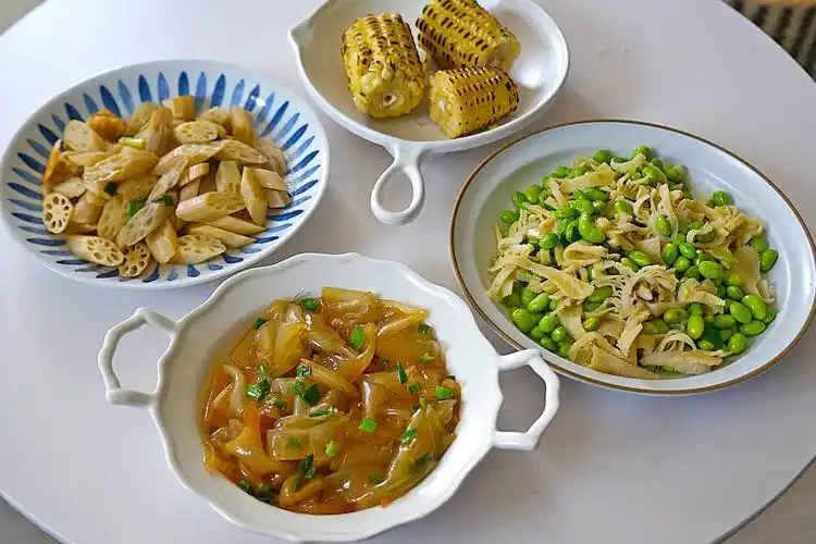 75岁婆婆做的清淡午餐发朋友圈火了大热天简单一点还真不错