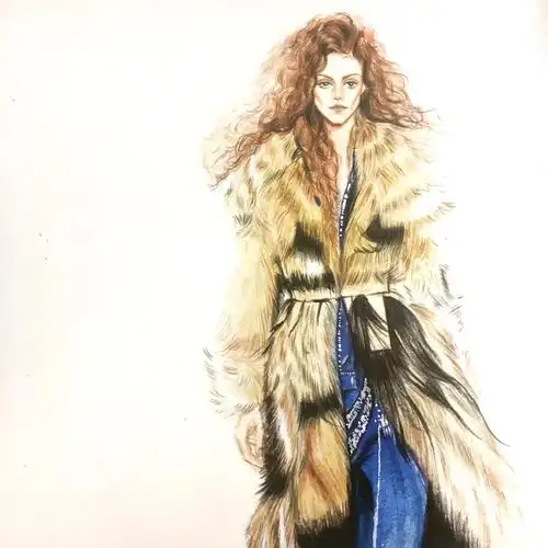 服装效果图水彩马克彩铅-服装画/服装设计手稿 - 穿针引线服装论坛