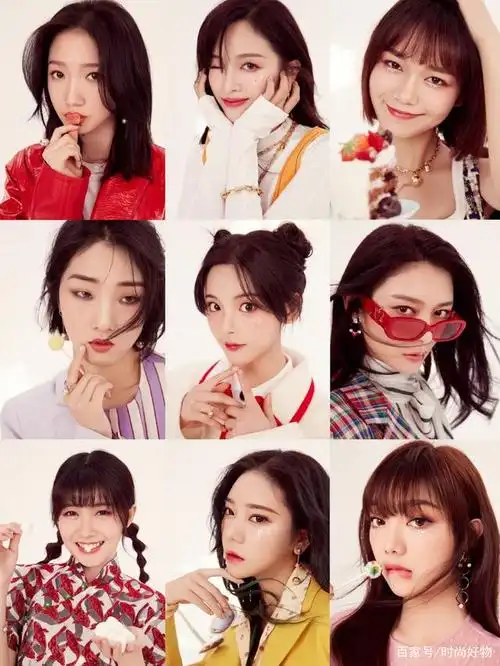 火箭少女101杂志画报,第一眼谁最美?