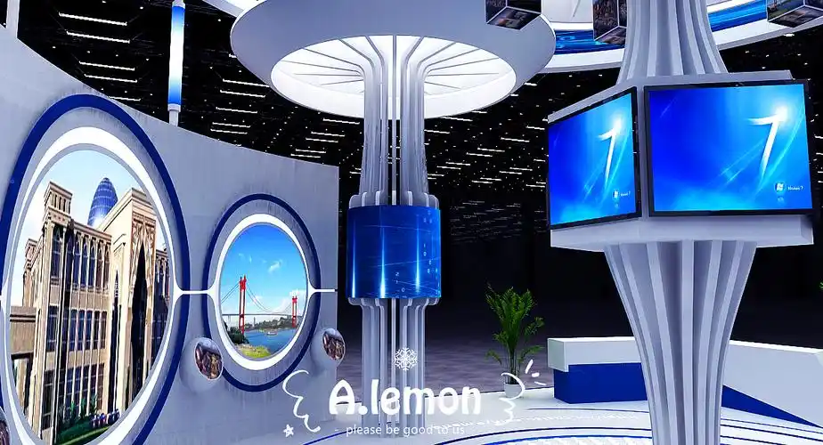 科技感展位效果图