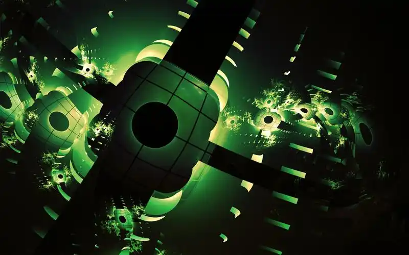 蓝光立体背景素材,创意,个性,非主流,高清壁纸,桌面图片-壁纸族