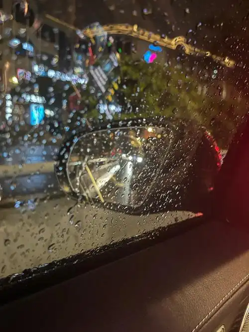 后视镜加热下雨天太好用了