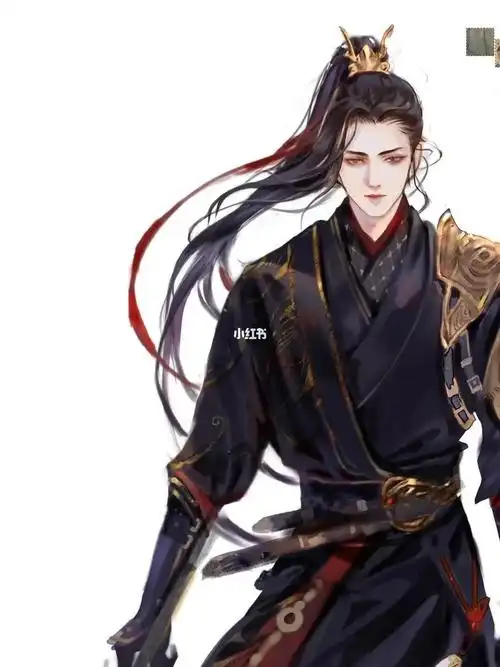 大将军图透8815_插画_板绘_古风_绘画_古风插画_兴趣爱好_绘画