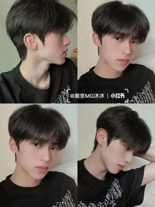 [火r][火r]男生碎盖发型这个发型不挑脸型,还减龄99男士小碎发(6-8