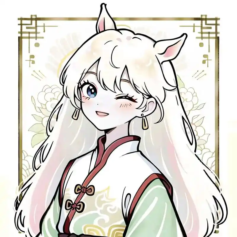 极简头像-十二生肖之午马93 十二生肖系列之午马93