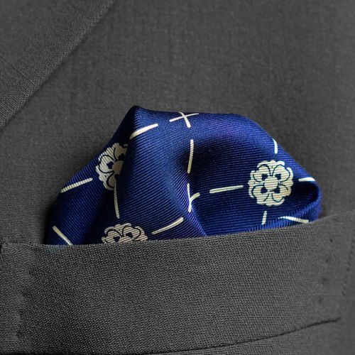 男士真丝西装口袋巾 斜纹真丝西服胸巾口袋方巾