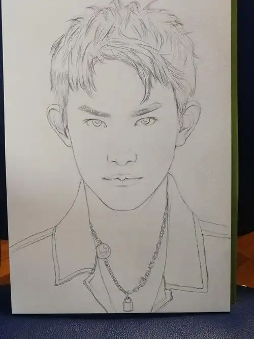 易烊千玺|纯艺术|绘画|心上人j - 原创作品 - 站酷 (zcool)