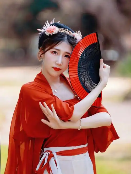 湾区汉服七夕游园会舞蹈红昭愿