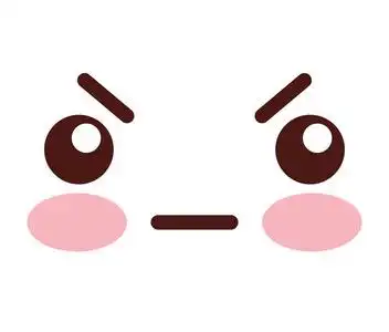 脸上表情可爱方形图标照片