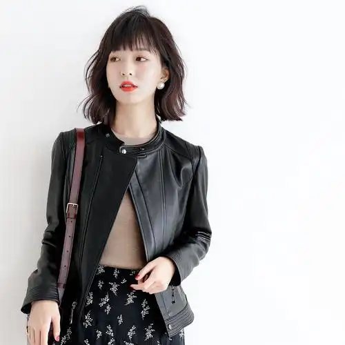 皮衣女酷搭配|皮衣女酷穿搭|皮衣女酷品牌|保养 - 淘宝海外