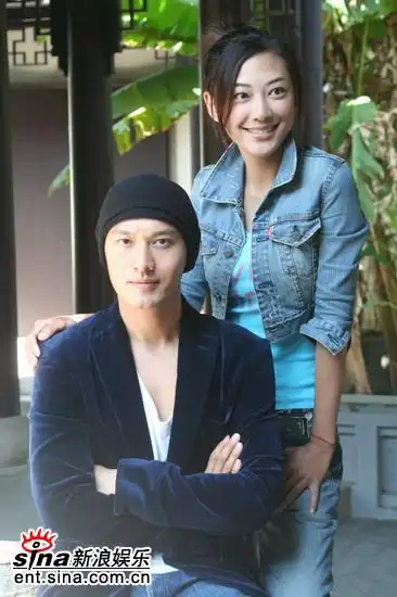 图文:《鹿鼎记》移师海宁--黄晓明和应采儿