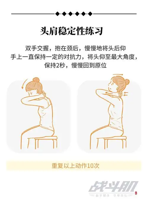 战斗肌|拒绝猥琐气质!八种方法矫正颈椎前倾