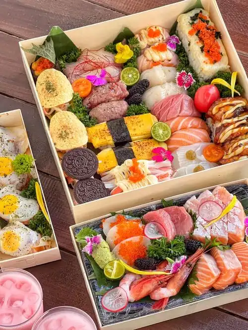 厦门首家荷包蛋寿司创意寿司天花板60